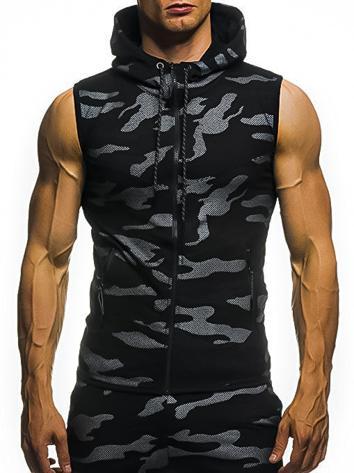 CAMOUFLAGE-CORE VEST