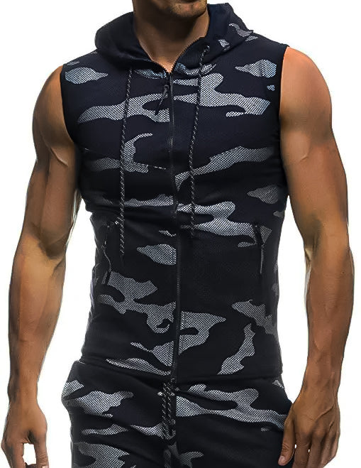 CAMOUFLAGE-CORE VEST